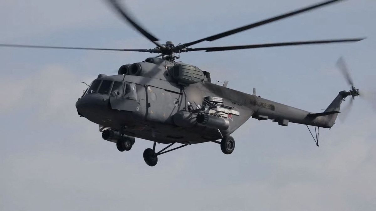 Ruský vrtulník zásluhou rozvědky přistál na ukrajinském letišti
